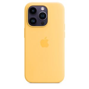 Apple iPhone 14 Pro Silicone Case with MagSafe - Sunglow (SEASONAL 2022 Fall)