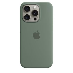 Apple iPhone 15 Pro Silicone Case w MagSafe - Cypress